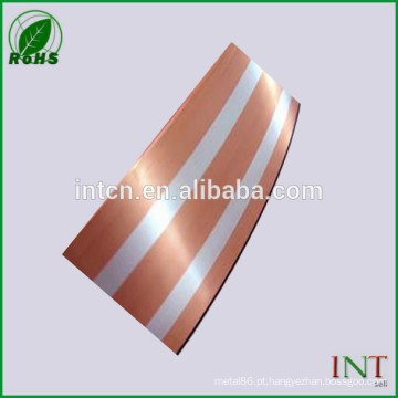 Tiras de ISO padrão contato elétrico material prata cobre composto